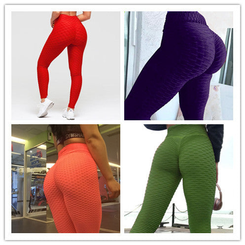 Booty Lifting Anti Cellulite Scrunch Leggings Without Pocket - Beautiful Woman