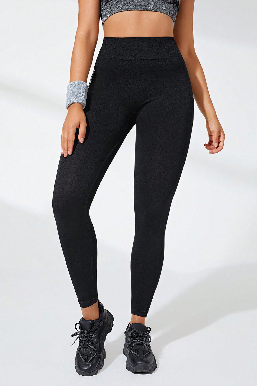 High Waist Active Leggings - Beautiful Woman