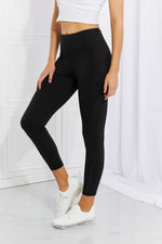 Leggings Depot Full Size Strengthen and Lengthen Reflective Dot Active Leggings - Beautiful Woman