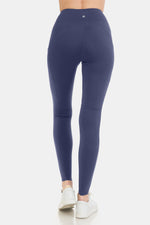 Leggings Depot High Waist Wide Waistband Leggings - Beautiful Woman