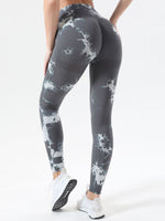 Tie-Dye High Waist Active Leggings - Beautiful Woman