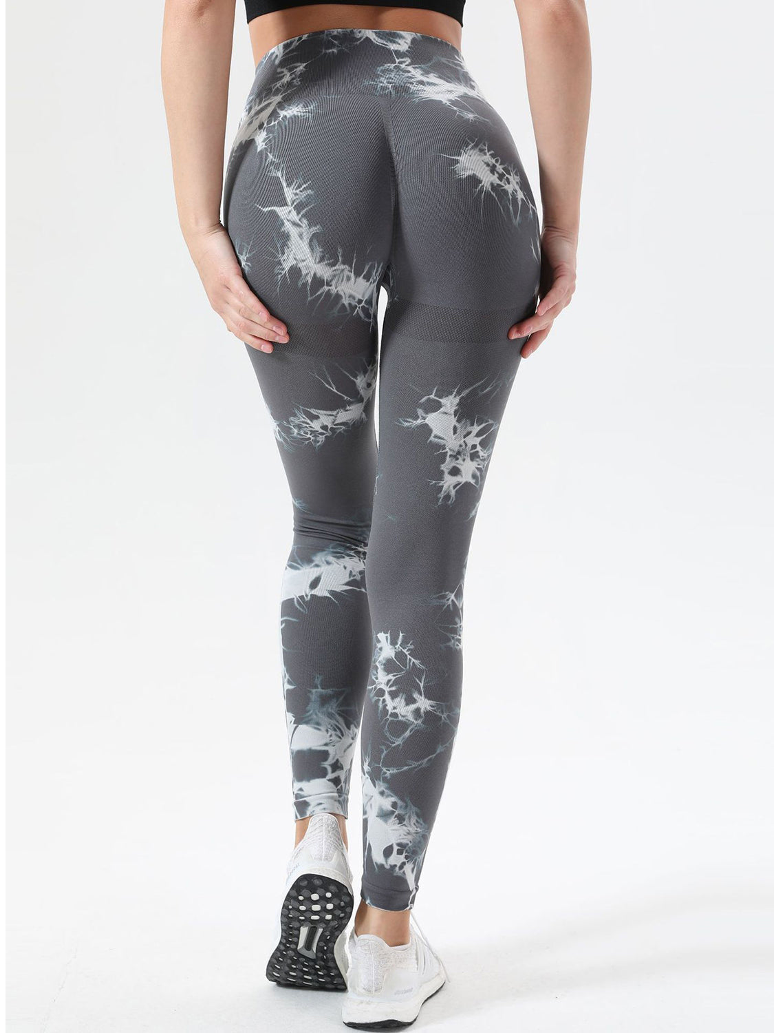 Tie-Dye High Waist Active Leggings - Beautiful Woman