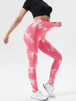 Tie-Dye High Waist Active Leggings - Beautiful Woman